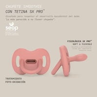 Chupete Todosilicona Tetina Fisiológica SX Pro 0-6m 1ud.-199447 Chupete Todosilicona Tetina Fisiológica SX Pro 0-6m 1ud.-199447 2